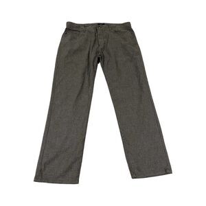 Halsey Men's Pants Chino‎ Size 38/30 Gray Cotton Spandex Blend RN#134539